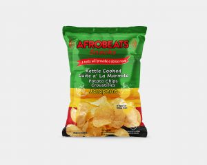 Afrobeats Snack Jalapeno Kettle Chips 130G